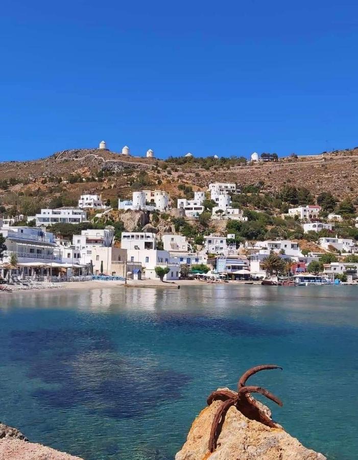 Ονειρόπετρα Λέρος~Oneiropetra Leros Lejlighed Panteli Eksteriør billede