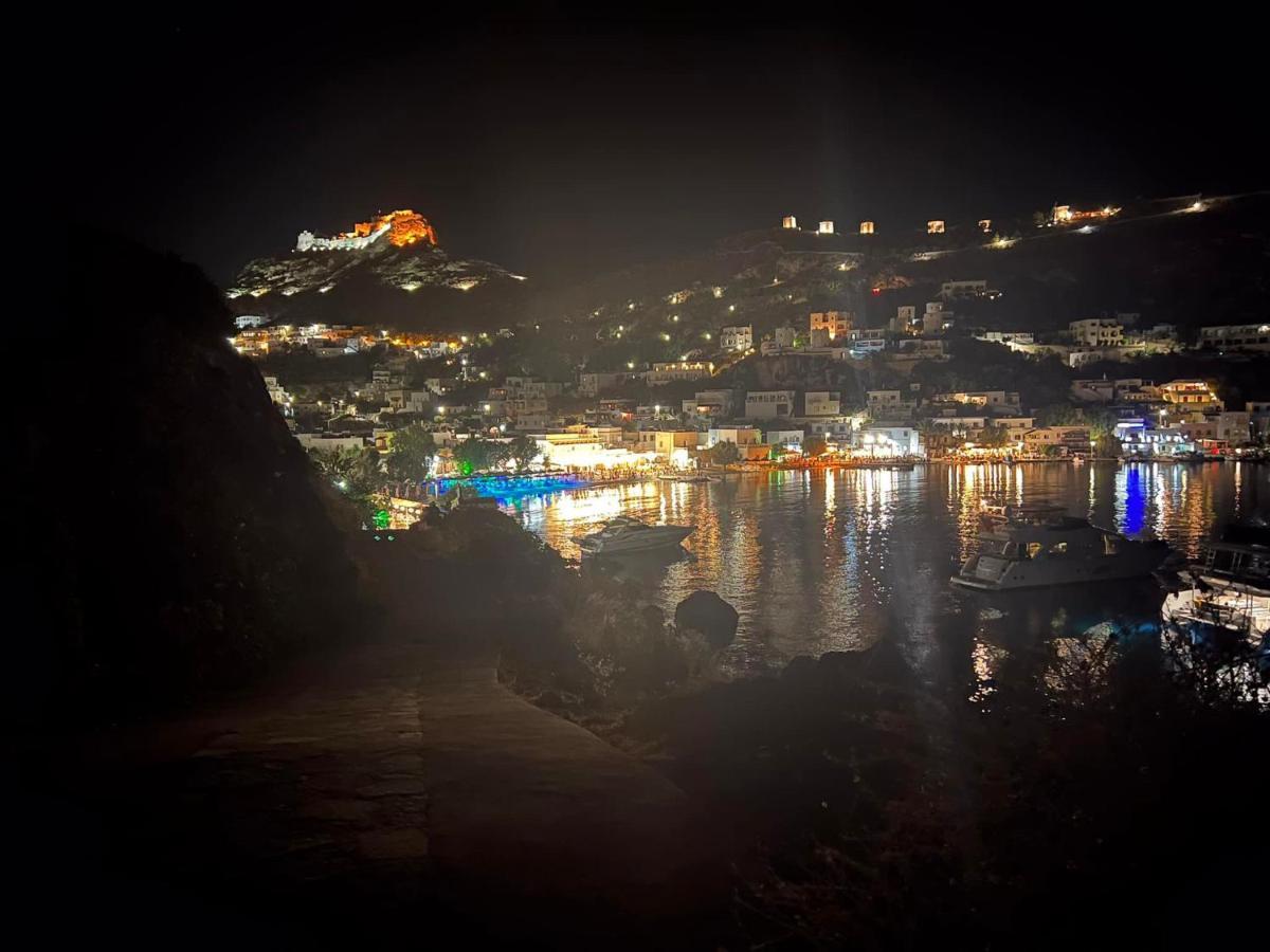 Ονειρόπετρα Λέρος~Oneiropetra Leros Lejlighed Panteli Eksteriør billede
